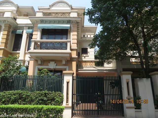 Biệt thự khu D3, 300m2 cho thuê tại Ciputra, quận Tây Hồ