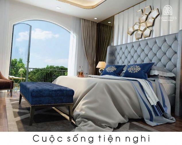 Biệt thự liền kề đầy đủ đồ cho thuê Vinhomes Green Villas