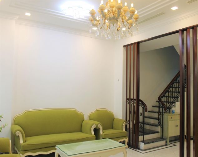 Biệt thự liền kề hoàn thiện 4 phòng ngủ đủ đồ Vinhomes Riverside - The Harmony cho thuê