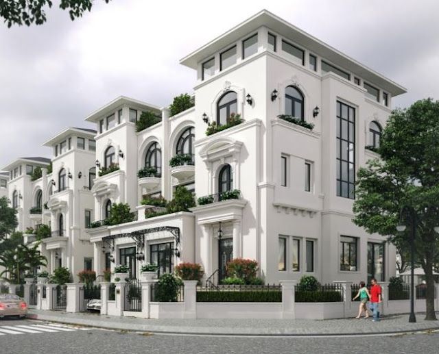 Cho thuê căn biệt thự 200m2 cực vip, hướng Tây Nam ( có đồ ) tại KĐT Louis City Đại Mỗ