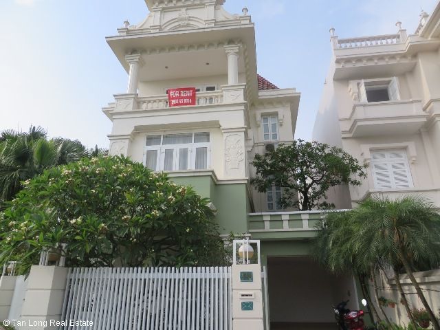 Biệt thự sang trọng cho thuê khu T1 Ciputra Hà Nội