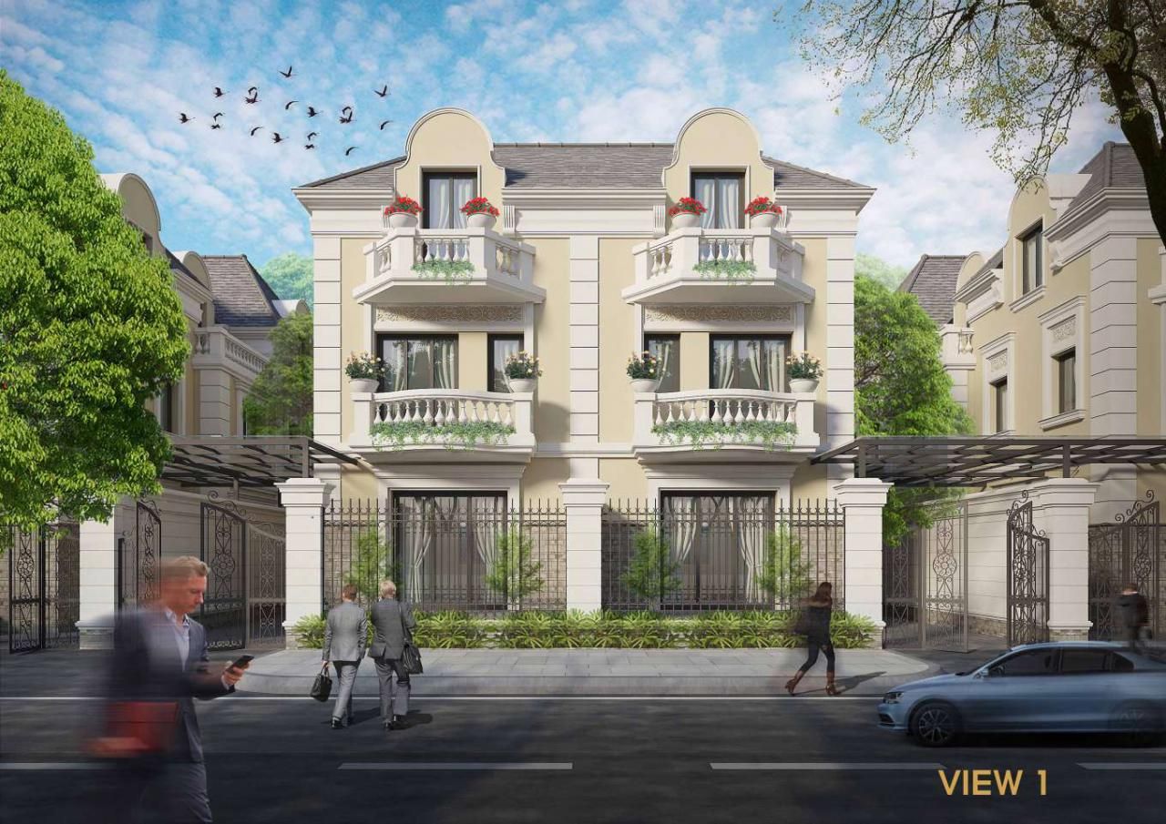 Bán shophouse hướng Đông Tứ Trạch diện tích 126m2, view vườn hoa tại An Lạc Green Symphony