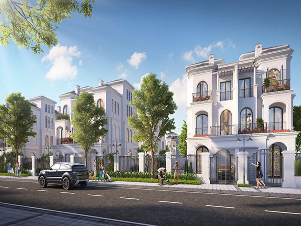 Cho thuê biệt thự đơn lập Hinode Royal Park hướng Tây Nam - Phân khu Bình Minh - DT: 180m2