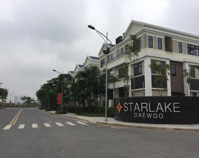 Biệt thự song lập 4 ngủ tây hồ tây starlake cần bán