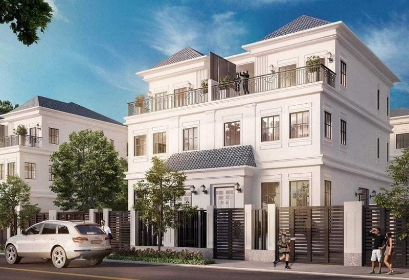Mua song lập căn góc hướng Tây Nam diện tích 127m2 vườn hoa khu Thịnh Vượng Vinhomes Global Gate