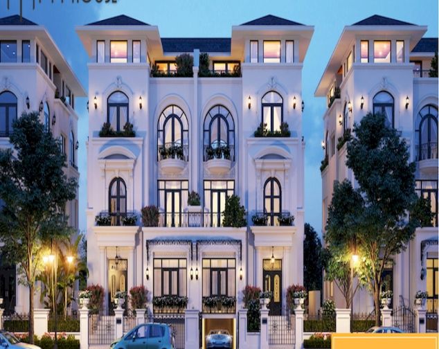 Biệt thự song lập cho thuê 4PN Vinhomes Green Villas