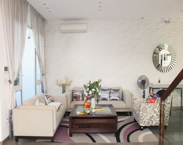 Biệt thự song lập cho thuê giá mềm tại Vinhomes Riverside, Long Biên