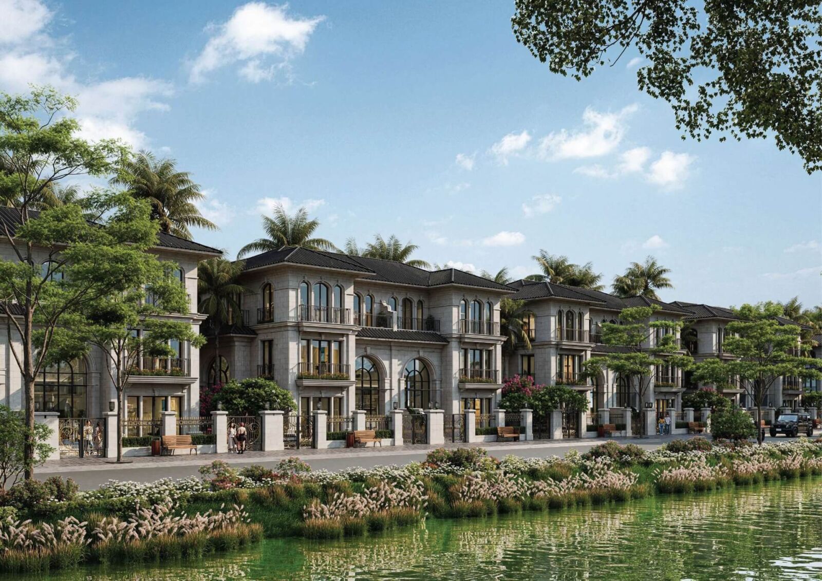 Cho thuê biệt thự Sunshine Legend City hướng Đông Nam – Vị trí gần cầu Vĩnh Tuy, kết nối nhanh
