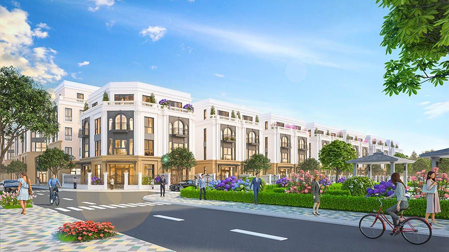 Bán biệt thự Vinhomes King Park Bắc Ninh - Đơn lập Đông Bắc 3 tầng 1 tum xây thô mặt trong