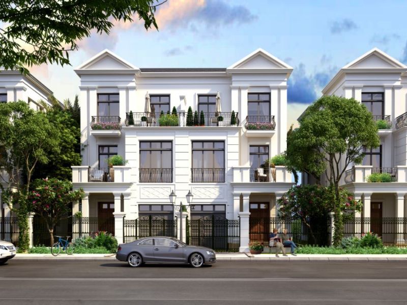 Bán biệt thự đơn lập Hoàng Gia Vinhomes Royal Island hướng Tây Bắc diện tích: 187m2