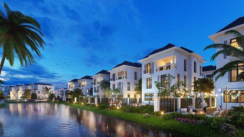 Cho thuê biệt thự đơn lập Đảo Dừa - 168m2 - Vinhomes Ocean Park 2