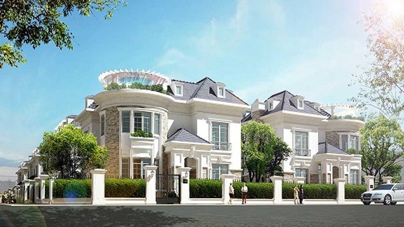 Cho thuê biệt thự đơn lập KĐT Vân Canh, nhà hướng chính Đông Tứ Trạch diện tích 276.5m2, giá VIP