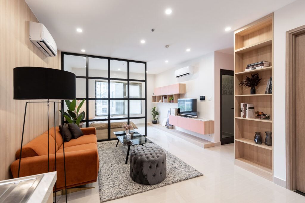 Bán căn hộ Studio hướng Tây Nam view Beverly Garden diện tích 30m2 The Beverly Vinhomes Ocean Park