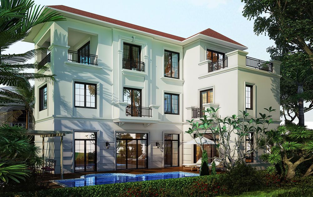 Cho thuê biệt thự đơn lập Hướng Dương Vinhomes Star City hướng Đông - DT: 250m2 gần Quảng trường