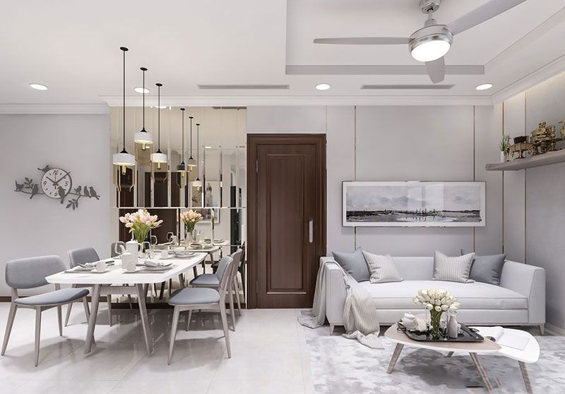 Cho thuê căn góc 3 ngủ đầy đủ nội thất tầng cao view đô thị, chính chủ Thái Hà Spring Garden