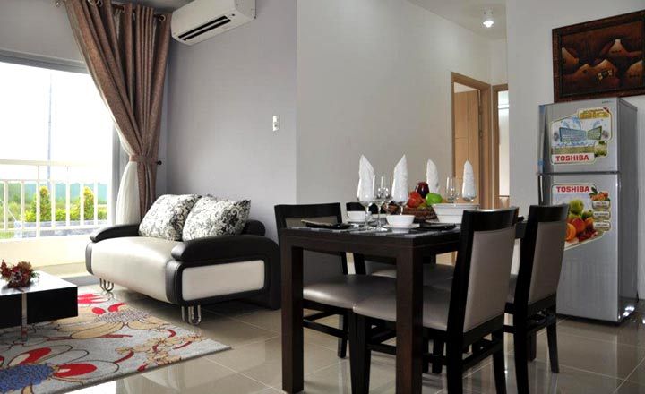 Cần cho thuê căn hộ chung cư 2 phòng ngủ, đầy đủ đồ cơ bản, hướng Đông Bắc, Thanh Hà Cienco 5