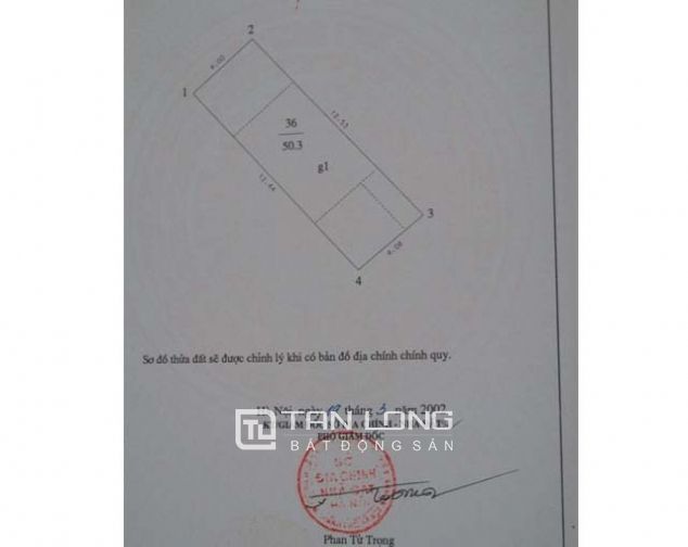 Cần bán nhà 4 tầng tại Tân Ấp, Phúc Xá, quận Ba Đình
