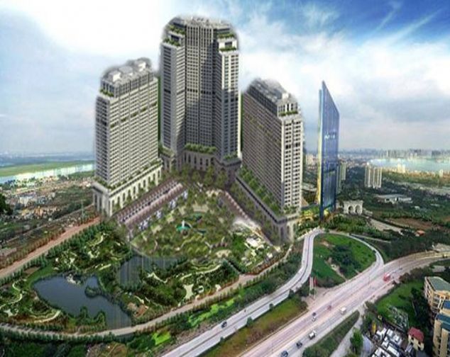 Cần cho thuê liền kề ngoại giao IA20 - CIPUTRA, 120m2 x 5 tầng