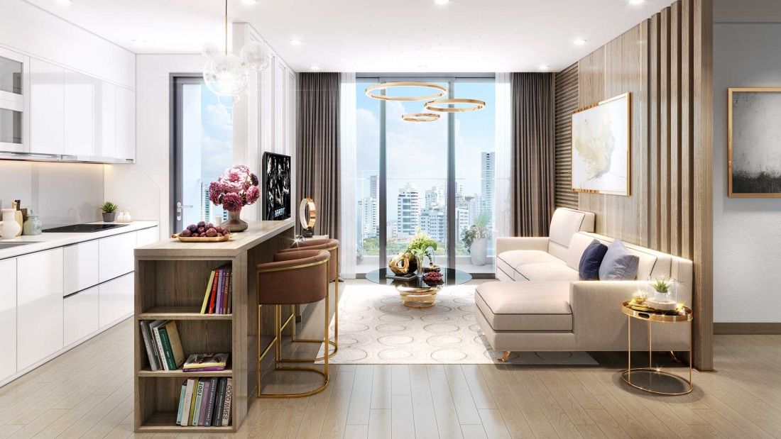 Cho thuê căn hộ 1PN Vinhomes Gallery Giảng Võ, view đẹp giá tốt