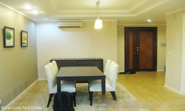 Căn hộ 123m2, 3 ngủ, đủ đồ tòa G2 Ciputra cho thuê