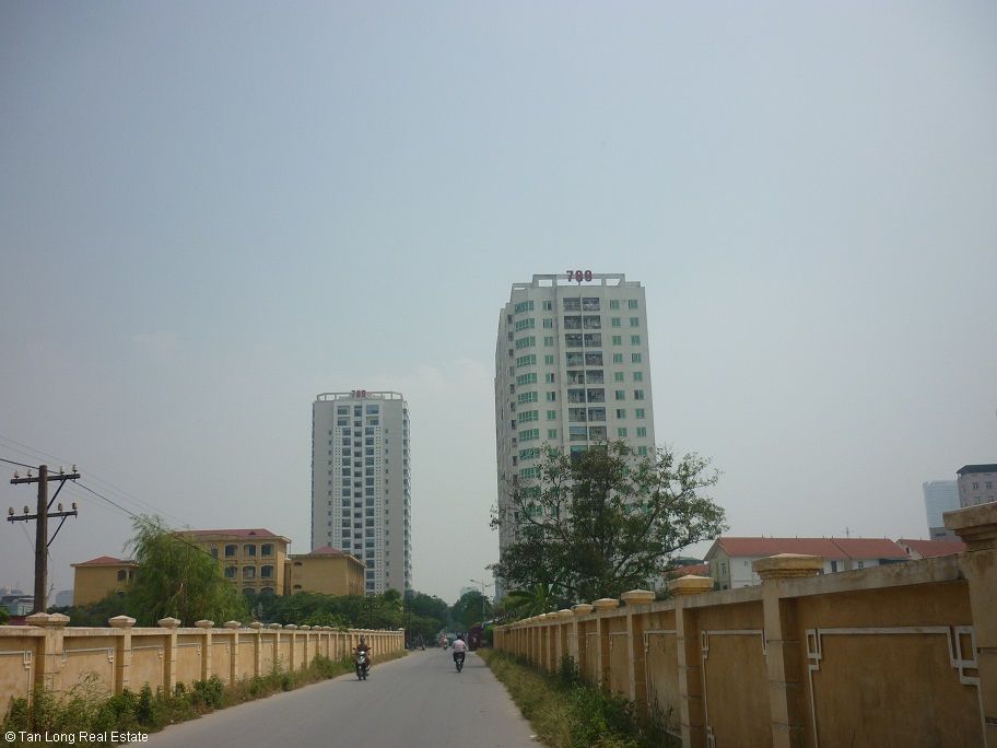 Căn hộ 171m2 tòa CT – Chung Cư 789 Bộ Quốc Phòng cho thuê