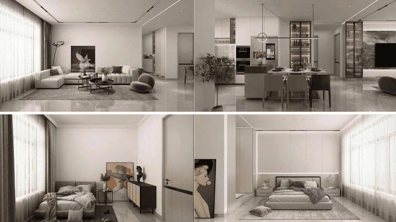 Bán căn hộ 2 phòng ngủ ban công hướng Tây mặt kính LowE - DT: 69m2 ASTOR1 Ciputra