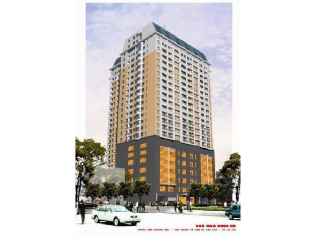 Căn hộ 2 phòng ngủ cho thuê tại tòa nhà Kinh Đô Tower, quận Hai Bà Trưng