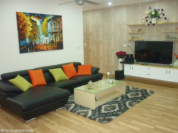 Căn hộ  2 phòng ngủ tại Golden Palace Mễ trì cho thuê, đã trang bị đầy đủ nội thất.