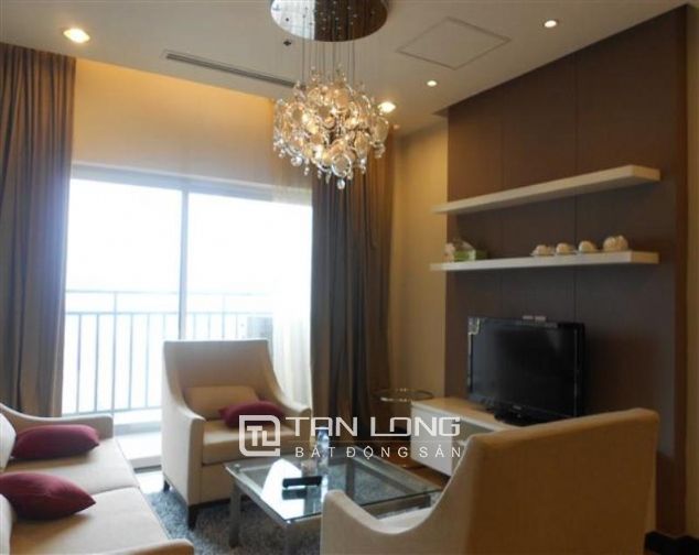 Căn hộ chung cư 123m2, 3 phòng ngủ cho thuê tại Hòa Bình Green, quận Ba Đình