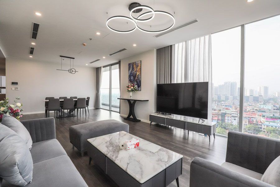 Bán căn hộ chung cư 4 phòng ngủ hướng Đông - Nam tại dự án BRG Smart City Đông Anh