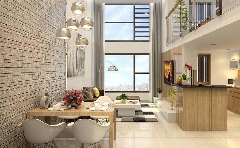 Cho thuê căn hộ Vinhomes Gallery Giảng Võ, căn duplex diện tích 200m2