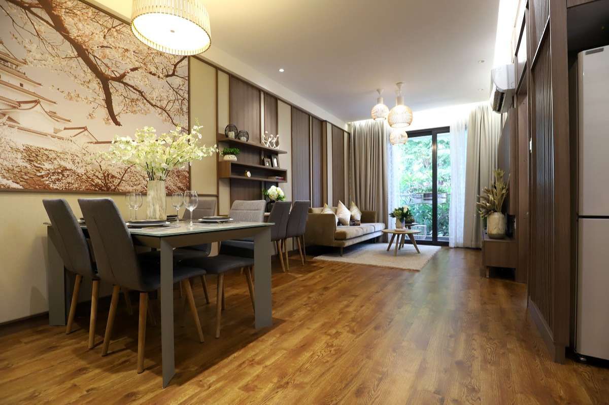 Cho thuê căn hộ chung cư 3 phòng ngủ Việt Đức Legend City - Diện tích: Rộng - Giá tốt có full đồ