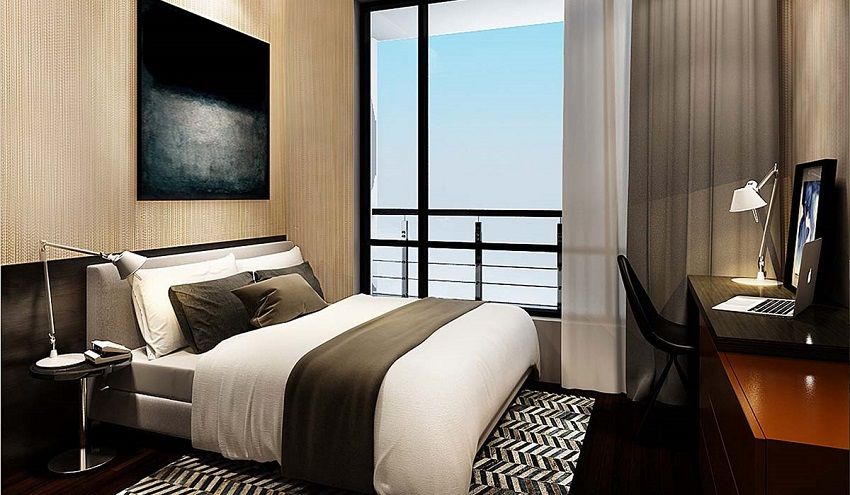 Bán căn hộ 1 ngủ 1 khách 58m2 tại Sun Grand City