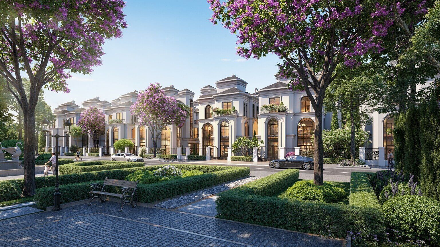 Cho thuê biệt thự Sunshine Legend City hướng Bắc – Thiết kế song lập, tiện ích nội khu đồng bộ
