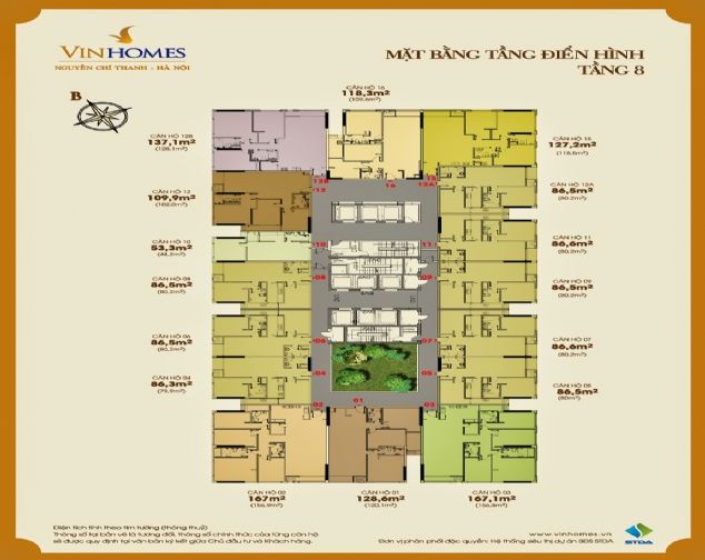 Chính chủ cho thuê căn hộ 03 phòng ngủ Vinhomes Nguyễn Chí Thanh