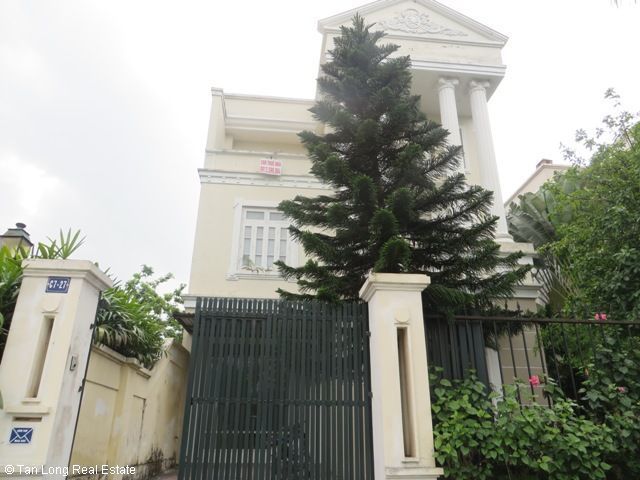 Cho thuê biệt thự C7 Ciputra, quận Tây Hồ