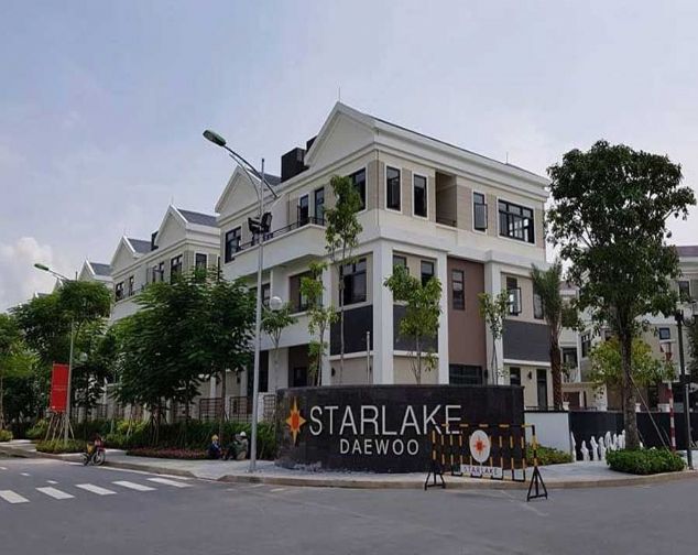 Cho thuê biệt thự đơn lập Starlake Tây Hồ Tây, biệt thự đơn lập gần Hồ Tây