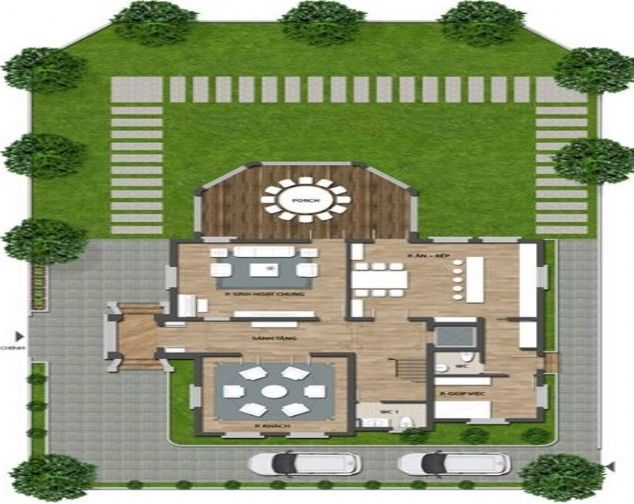 Cho thuê biệt thự Embassy Garden KĐT Ngoại Giao Đoàn Hồ Tây vị trí đắc địa