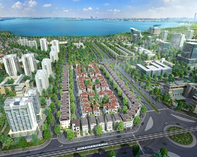 Cho thuê biệt thự phố mặt phố tại Embassy Garden giá tốt nhất