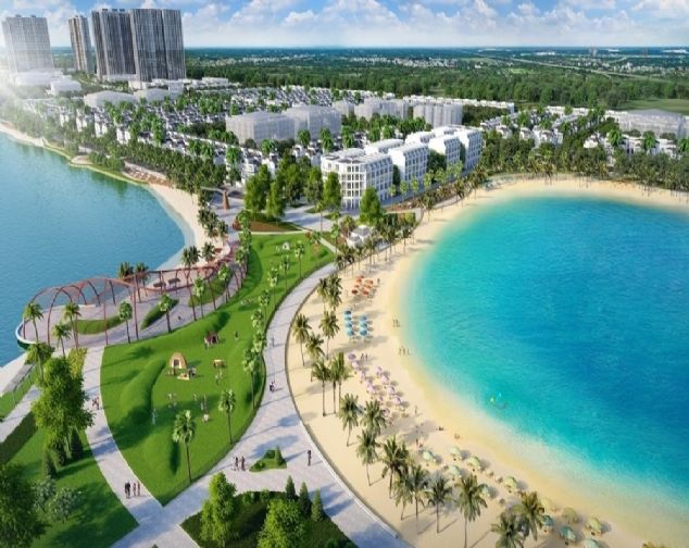 Cho thuê biệt thự San Hô dự án Vinhomes Ocean Park, diện tích 124m2, view đẹp, giá cả cạnh tranh