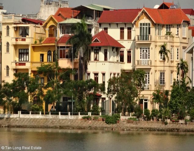 Cho thuê biệt thự sang trọng làng Nghi Tàm, quận Tây Hồ