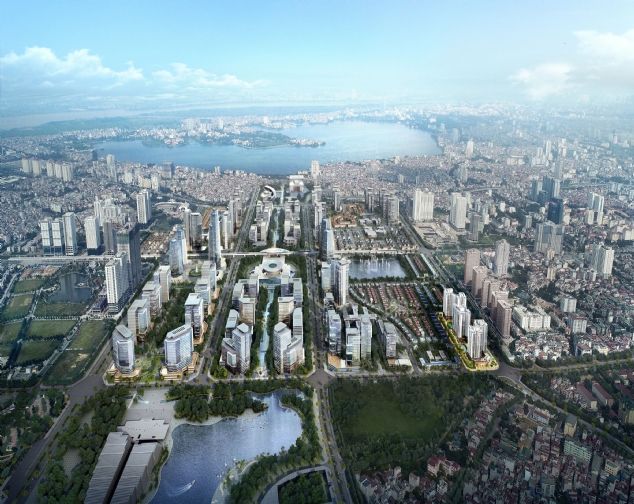 Cho thuê biệt thự Starlake Tây Hồ Tây, biệt thự song lập Tây Hồ Tây