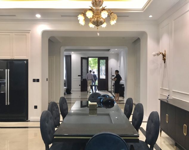 Cho thuê biệt thự tại KĐT Vinhomes The Harmony, Long Biên, 5 phòng hoàn thiện full nội thất cao cấp