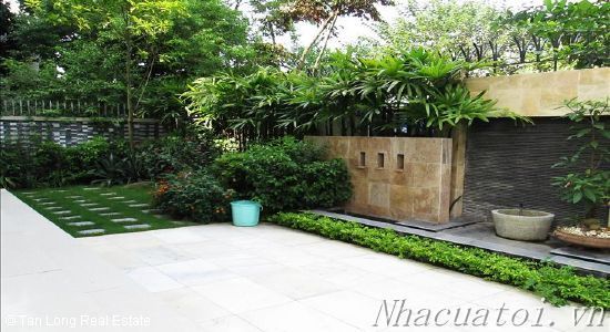 Cho thuê biệt thự Tây Hồ, Hà Nội thiết kế theo phong cách hiện đại