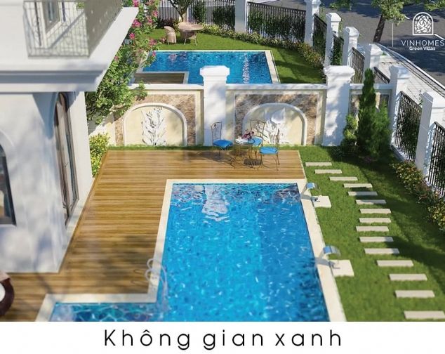 Cho thuê biệt thự Vinhomes Green Villas, có bể bơi, giá hấp dẫn