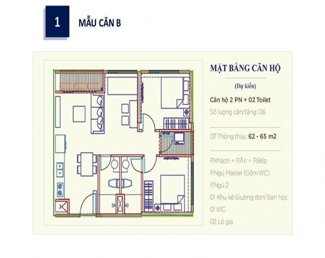 Cho thuê căn hộ 02PN giá tốt Vinhomes Grand Park