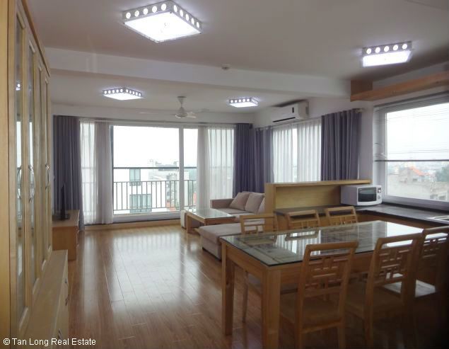 Cho thuê căn hộ 120m2, đủ đồ tại Tô Ngọc Vân, quận Tây Hồ