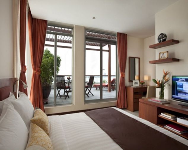 Cho thuê căn hộ 2 phòng ngủ sang trọng tại Somerset West Lake Hà Nội