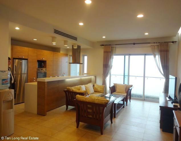 Cho thuê căn hộ 2 phòng ngủ tại tòa E chung cư Golden Westlake, Thụy Khuê
