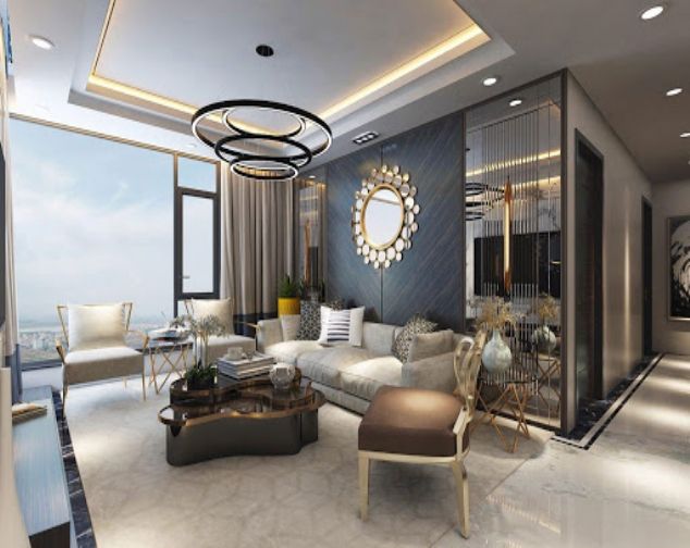 Cho thuê căn hộ 2 PN đồ nội thất cơ bản chung cư Sunshine City Hà Nội